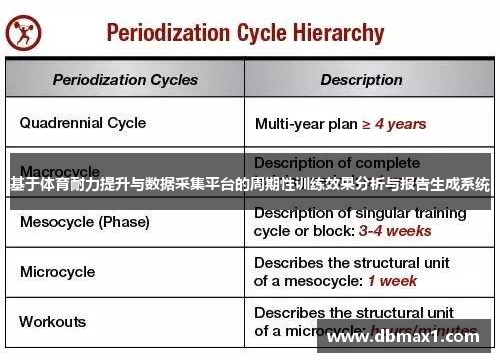 基于体育耐力提升与数据采集平台的周期性训练效果分析与报告生成系统